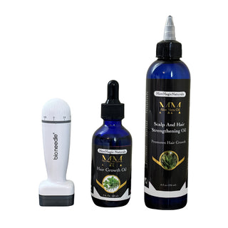 Mint & Aloe Scalp Revive Trio: Hair Growth Enhancement Kit